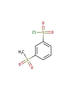 Astatech 3-(METHYLSULFONYL)BENZENESULFONYL CHLORIDE; 1G; Purity 97%; MDL-MFCD04037968